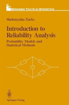 Introduction to Reliability Analysis - Zacks, Shelemyahu