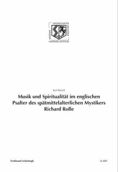 Musik und Spiritualität im englischen Psalter des spätmittelalterlichen Mystikers Richard Rolle - Reichl, Karl