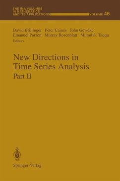 New Directions in Time Series Analysis