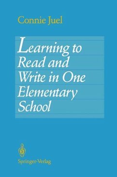 Learning to Read and Write in One Elementary School - Juel, Connie