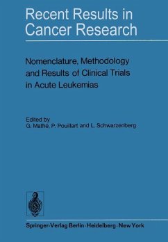 Nomenclature, Methodology and Results of Clinical Trials in Acute Leukemias