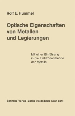 Optische Eigenschaften von Metallen und Legierungen - Hummel, Rolf E.