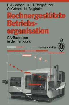 Rechnergestützte Betriebsorganisation - Jansen, Franz J.; Berghäuser, Karl-Heinz; Grimm, Oswald; Balgheim, Norbert