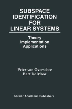 Subspace Identification for Linear Systems - Moor, B.L. de;van Overschee, Peter