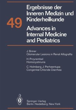 Ergebnisse der Inneren Medizin und Kinderheilkunde / Advances in Internal Medicine and Pediatrics - Frick, P.; Harnack, G. -A. von; Prader, A.; Martini, G. A.; Kochsiek, K.