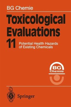 Toxicological Evaluations 11 - Chemie, Bg