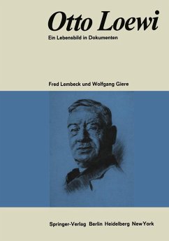 Cover Otto Loewi Ein Lebensbild in Dokumenten