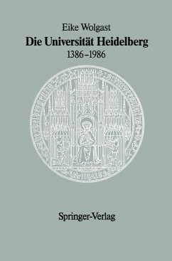 Die Universität Heidelberg 1386-1986 (German Edition)