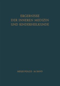 Ergebnisse der Inneren Medizin und Kinderheilkunde - Heilmeyer, L.; Schoen, R.; Prader, A.; Muller, A. -F.