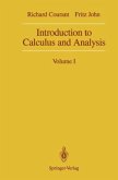 Introduction to Calculus and Analysis Introduction to Calculus and Analysis