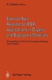 Electron Spin Resonance (ESR) Applications in Organic and Bioorganic Materials