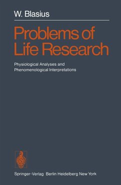 Problems of Life Research - Blasius, W.