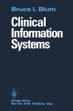 Clinical Information Systems - Blum, Bruce I.