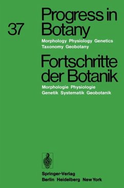 Progress in Botany / Fortschritte der Botanik - Ellenberg, Heinz; Esser, Karl; Ziegler, Hubert; Schnepf, Eberhard; Merxmüller, Hermann