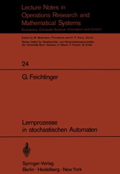 Lernprozesse in stochastischen Automaten - Feichtinger, Gustav