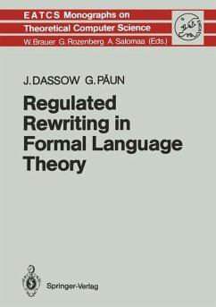 Regulated Rewriting in Formal Language Theory - Dassow, Jürgen; Paun, Gheorghe