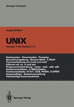 UNIX - Gulbins, Jürgen