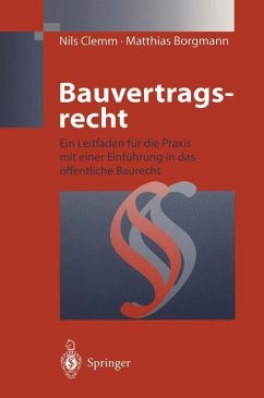 Bauvertragsrecht - Clemm, Nils;Borgmann, Matthias