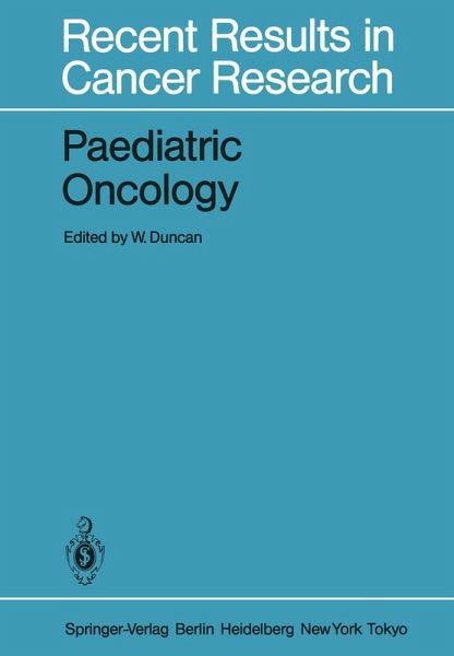 Paediatric Oncology Paediatric Oncology
