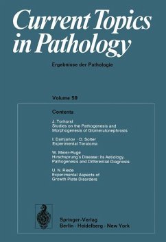 Current Topics in Pathology - Kirsten, W. H.; Grundmann, E.