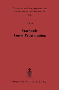 Stochastic Linear Programming - Kall, P.