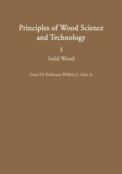 Principles of Wood Science and Technology - Kollmann, Franz F.P.; Cote, Wilfred A.