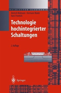 Technologie hochintegrierter Schaltungen - Widmann, Dietrich;Mader, Hermann;Friedrich, Hans