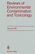 Reviews of Environmental Contamination... - Bild 1
