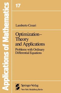 Optimization¿Theory and Applications - Cesari, L.