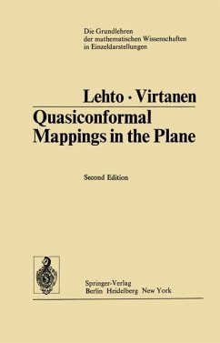 Quasiconformal Mappings in the Plane - Lehto, Olli;Virtanen, K.I.
