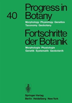 Progress in Botany/Fortschritte der Botanik - Ellenberg, Heinz; Esser, Karl; Ziegler, Hubert; Schnepf, Eberhard; Merxmüller, Hermann