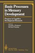 Basic Processes in Memory Development - Bild 1