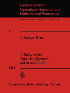 A Study of the Queueing Systems M/G/1 and GI/M/1 - Bhat, U. N.