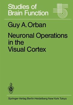 Neuronal Operations in the Visual Cortex - Orban, G. A.