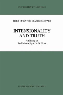 Intensionality and Truth - Hugly, Philip; Sayward, C.