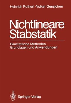 Nichtlineare Stabstatik - Rothert, Heinrich;Gensichen, Volker