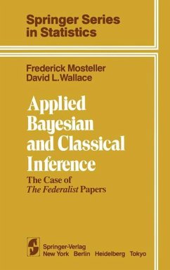 Applied Bayesian and Classical Inference - Mosteller, F.; Wallace, D. L.