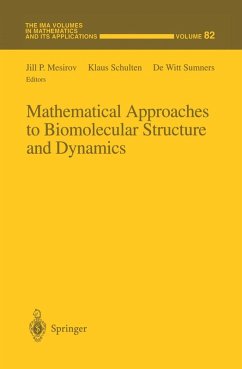 Mathematical Approaches to Biomolecular Structure and Dynamics