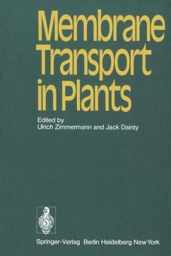 Membrane Transport in Plants