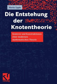 Cover Die Entstehung der Knotentheorie