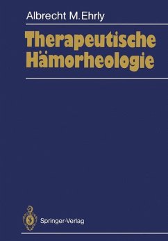 Therapeutische Hämorheologie - Ehrly, Albrecht M.