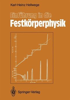 Einführung in die Festkörperphysik - Hellwege, Karl-Heinz