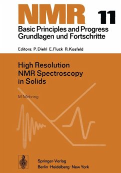 High Resolution NMR Spectroscopy in Solids - Mehring, M.
