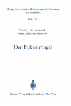 Der Balkenmangel - Unterharnscheidt, F.; Jachnik, D.; Gött, H.