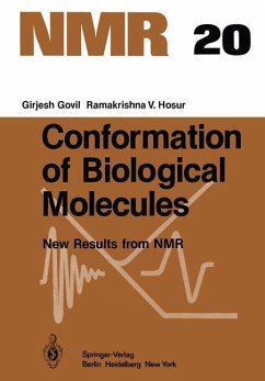 Conformation of Biological Molecules - Govil, Girjesh; Hosur, Ramakrishna V.