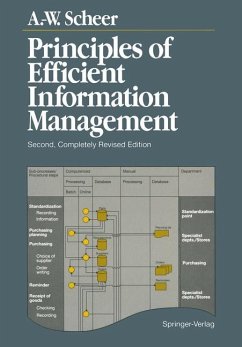 Principles of Efficient Information Management - Scheer, August-Wilhelm