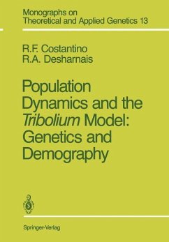 Population Dynamics and the Tribolium Model: Genetics and Demography - Costantino, Robert F.; Desharnais, Robert A.