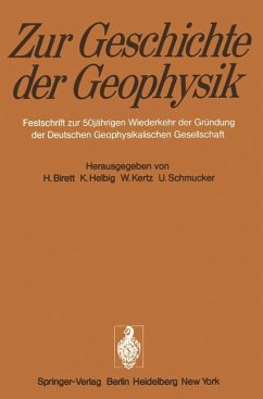 Zur Geschichte der Geophysik