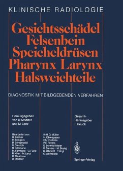 Gesichtsschädel Felsenbein · Speicheldrüsen · Pharynx · Larynx Halsweichteile