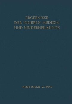 Ergebnisse der Inneren Medizin und Kinderheilkunde - Heilmeyer, L.;Prader, A.;Muller, A.-F.